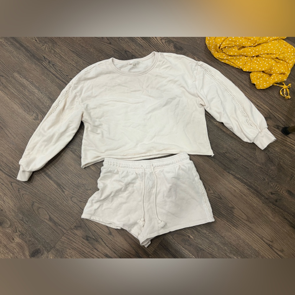Long sleeve and short set